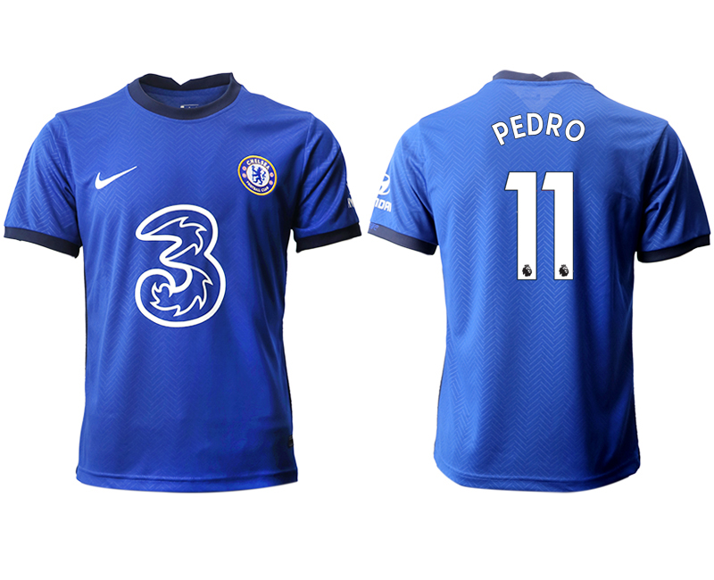 Men 2020-2021 club Chelsea home aaa version #11 blue Soccer Jerseys->chelsea jersey->Soccer Club Jersey